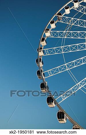Half Ferris Wheel at dusk, near albert dock, Liverpool, UK View Large Photo Image Stock Image - Half Ferris Wheel at dusk, near albert dock, Liverpool, UK. Fotosearch