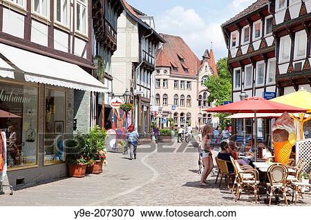 Half-timbered houses in the market square, Einbeck, Lower Saxony, Germany, Europe View Large Photo Image Stock Image - Half-timbered houses in the market square, Einbeck, Lower Saxony, Germany, Europe. Fotosearch