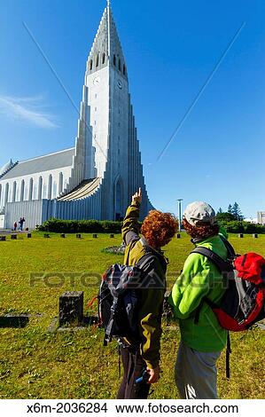 Hallgrimskirkja. Reykjavik, Iceland, Europe. View Large Photo Image Picture - Hallgrimskirkja. Reykjavik, Iceland, Europe.. Fotosearch