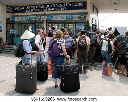 Halong Bay ticket office Ha Long Vietnam View Large Photo Image Stock Photograph - Halong Bay ticket office Ha Long Vietnam. Fotosearch
