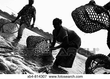 Stock Photo - Hamukungu village, Queen Elizabeth National Park, Uganda. Fotosearch