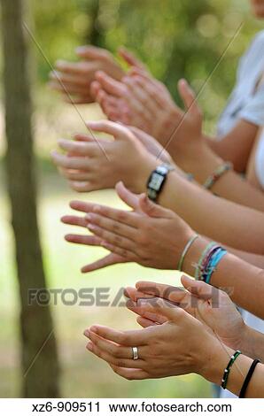 hand clapping girls View Large Photo Image Stock Image - hand clapping girls. Fotosearch