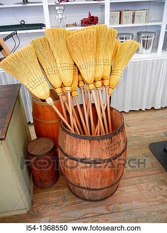 Hand made broom for sale View Large Photo Image Stock Image - Hand made broom for sale. Fotosearch