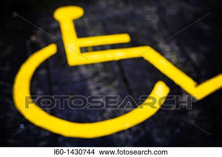 Handicapped parking sign View Large Photo Image Picture - Handicapped parking sign. Fotosearch