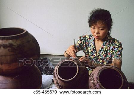 Handicrafts. China. View Large Photo Image Stock Image - Handicrafts. China.. Fotosearch