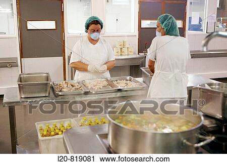 Handling food (chicken) in kitchen. Hospital Universitario de Gran Canaria Doctor Negrin, Las Palmas de Gran Canaria. Canary Islands, Spain View Large Photo Image Stock Image - Handling food (chicken) in kitchen. Hospital Universitario de Gran Canaria Doctor Negrin, Las Palmas de Gran Canaria. Canary Islands, Spain. Fotosearch
