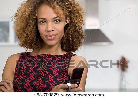 Stock Photo - Hands-free device. Fotosearch