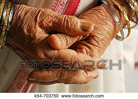 Hands of an elderly Lady. View Large Photo Image Stock Image - Hands of an elderly Lady.. Fotosearch