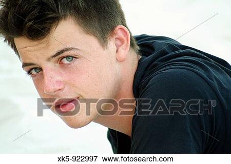 Handsome and interesting Teenage Boy View Large Photo Image Stock Photo - Handsome and interesting Teenage Boy. Fotosearch