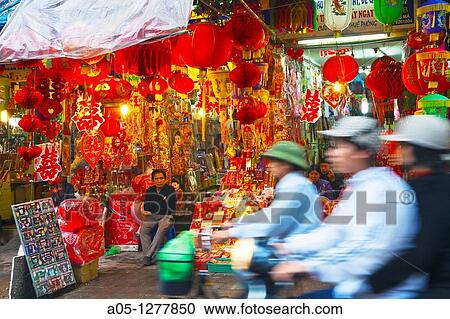 Hang Ma Street Old City. Hanoi. Vietnam. View Large Photo Image Stock Image - Hang Ma Street Old City. Hanoi. Vietnam.. Fotosearch