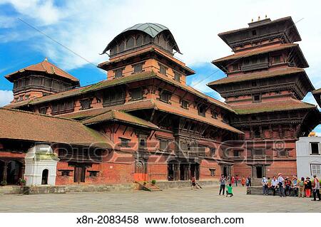 Hanuman Dhoka Royal Palace Complex, Durbar square, Kathmandu, Nepal. View Large Photo Image Stock Photo - Hanuman Dhoka Royal Palace Complex, Durbar square, Kathmandu, Nepal.. Fotosearch