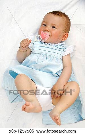 Happy baby View Large Photo Image Stock Photograph - Happy baby. Fotosearch