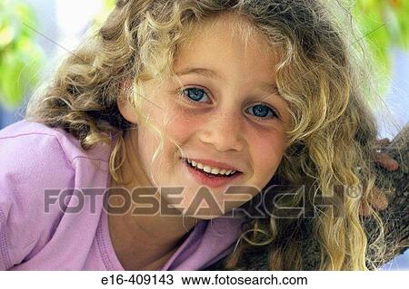 Happy blonde girl View Large Photo Image Stock Image - Happy blonde girl. Fotosearch
