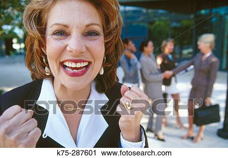 Happy businesswoman View Large Photo Image Stock Image - Happy businesswoman. Fotosearch