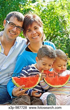 Happy family View Large Photo Image Stock Photo - Happy family. Fotosearch