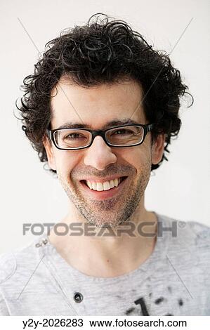 happy man portrait. View Large Photo Image Stock Image - happy man portrait.. Fotosearch