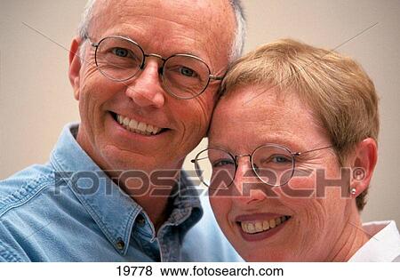 Happy Senior couple View Large Photo Image Stock Photo - Happy Senior couple. Fotosearch