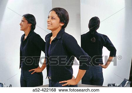 Stock Photo - Happy woman. Fotosearch