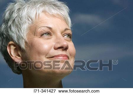 Stock Photo - Happy woman. Fotosearch