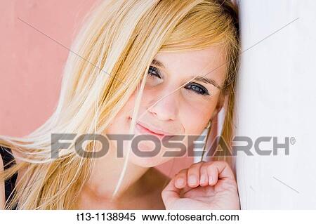 Happy young woman portrait View Large Photo Image Stock Photography - Happy young woman portrait. Fotosearch