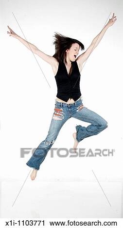 Happy young woman View Large Photo Image Stock Image - Happy young woman. Fotosearch