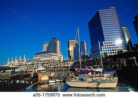 Harbour Vancouver Brittish Columbia Canada. View Large Photo Image Stock Photography - Harbour Vancouver Brittish Columbia Canada.. Fotosearch