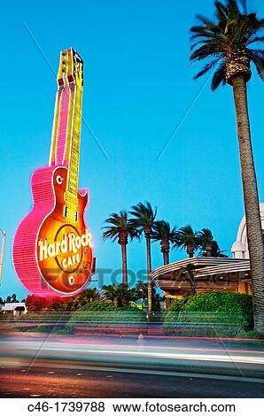 Hard Rock Cafe, Las Vegas, Nevada, USA. View Large Photo Image Stock Photo - Hard Rock Cafe, Las Vegas, Nevada, USA.. Fotosearch
