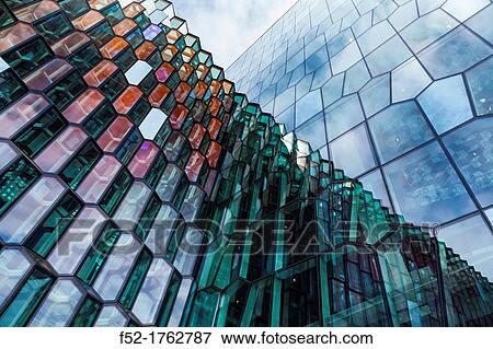 Harpa concert hall and conference centre in Reykjav? k, Iceland, Europe. View Large Photo Image Stock Photo - Harpa concert hall and conference centre in Reykjav? k, Iceland, Europe.. Fotosearch