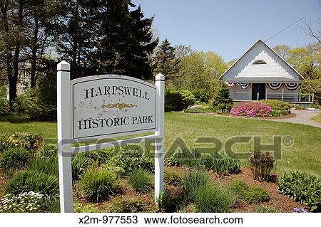 Harpswell Historic Park - Located in Harpswell, Maine USA, which is on the New England seacoast Notes: View Large Photo Image Stock Image - Harpswell Historic Park - Located in Harpswell, Maine USA, which is on the New England seacoast Notes:. Fotosearch