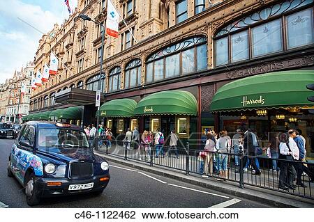 Harrods department store. Knightsbridge. London. England. UK. View Large Photo Image Stock Image - Harrods department store. Knightsbridge. London. England. UK.. Fotosearch