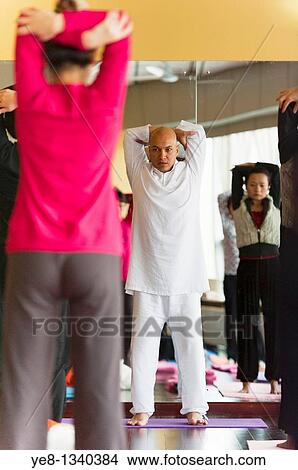Hatha Yoga school, Chaoyang District, Beijing, China, Asia PR View Large Photo Image Picture - Hatha Yoga school, Chaoyang District, Beijing, China, Asia PR. Fotosearch