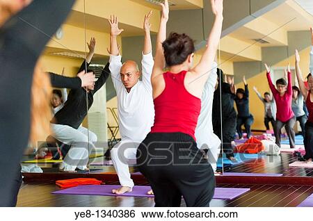 Hatha Yoga school, Chaoyang District, Beijing, China, Asia PR View Large Photo Image Stock Photograph - Hatha Yoga school, Chaoyang District, Beijing, China, Asia PR. Fotosearch