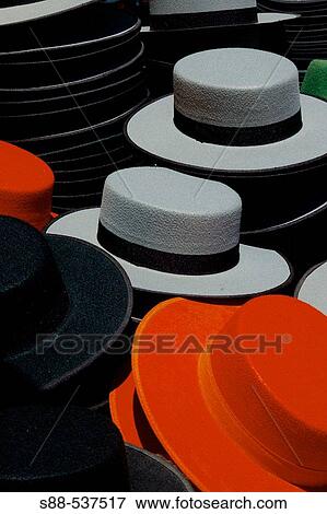 Hats. Andalusia. Spain View Large Photo Image Stock Photo - Hats. Andalusia. Spain. Fotosearch