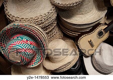 Hats, handicrafts, Municipal Market, Mercado Municipal, Masaya, Nicaragua, Central America View Large Photo Image Stock Image - Hats, handicrafts, Municipal Market, Mercado Municipal, Masaya, Nicaragua, Central America. Fotosearch
