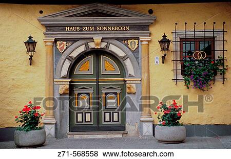 Haus zum Sonneborn, Erfurt. Thuringia, Germany View Large Photo Image Stock Photo - Haus zum Sonneborn, Erfurt. Thuringia, Germany. Fotosearch