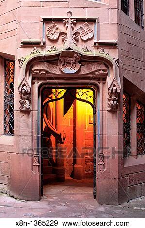 Stock Photo - Haut-Koenigsbourg castle, Orschwiller, Alsace, France. Fotosearch