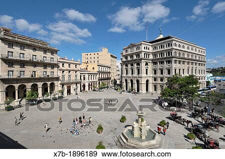 Havana Cuba Habana Vieja / Old Havana Plaza de San Francisco, Lonja del Comercio right View Large Photo Image Stock Photo - Havana Cuba Habana Vieja / Old Havana Plaza de San Francisco, Lonja del Comercio right. Fotosearch