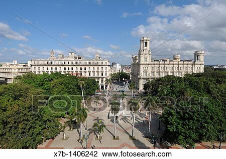 Havana Cuba View overlooking Parque Central View Large Photo Image Stock Image - Havana Cuba View overlooking Parque Central. Fotosearch