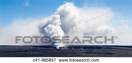 Hawaii Volcanoes Nat Park Big Island, Hawaii USA View Large Photo Image Stock Photo - Hawaii Volcanoes Nat Park Big Island, Hawaii USA. Fotosearch