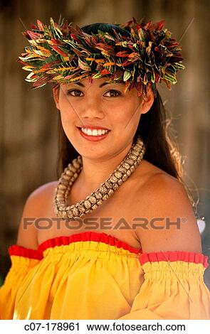 Hawaiian dancer. Oahu. Hawaii View Large Photo Image Stock Image - Hawaiian dancer. Oahu. Hawaii. Fotosearch