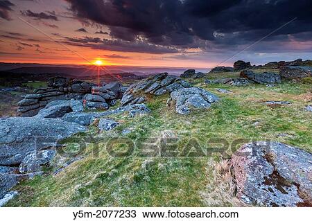 Hayne Down, Dartmoor National Park, Manaton, West Devon, England, UK, Europe. View Large Photo Image Stock Image - Hayne Down, Dartmoor National Park, Manaton, West Devon, England, UK, Europe.. Fotosearch
