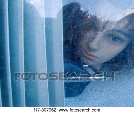 Stock Image - head of mannequin with sad expression.. Fotosearch