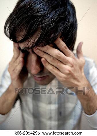 Stock Photography - Headache. Fotosearch