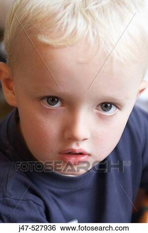 Headshot, 3 year old boy, looking into camera, at nursery View Large Photo Image Stock Photograph - Headshot, 3 year old boy, looking into camera, at nursery. Fotosearch