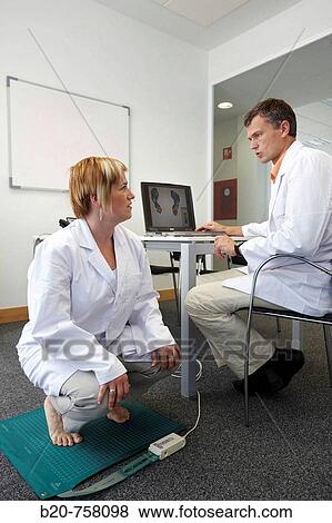 Health and Quality of life Unit researcher monitoring the plantar pressure distribution on the sole of foot, FIK technology research program for aged and disabled people. Fatronik-Tecnalia, Research and Technology Center, Donostia, Basque Country, Spain View Large Photo Image Stock Photo - Health and Quality of life Unit researcher monitoring the plantar pressure distribution on the sole of foot, FIK technology research program for aged and disabled people. Fatronik-Tecnalia, Research and Technology Center, Donostia, Basque Country, Spain. Fotosearch