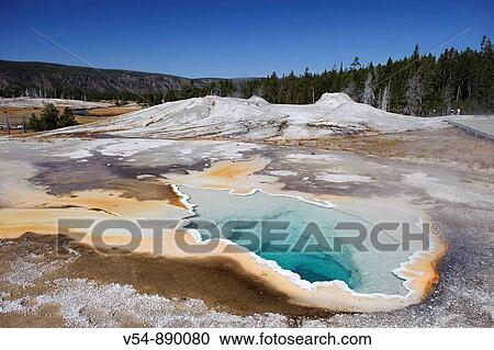 Heart Spring, Yellowstone National Park, Wyoming, USA View Large Photo Image Stock Image - Heart Spring, Yellowstone National Park, Wyoming, USA. Fotosearch