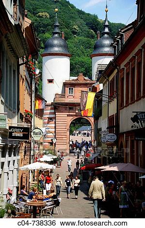 Heidelberg. Baden-W? rttemberg, Germany View Large Photo Image Stock Photograph - Heidelberg. Baden-W? rttemberg, Germany. Fotosearch