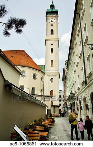 Heilig-Geist-Kirche, Munich, Bavaria, Germany View Large Photo Image Stock Image - Heilig-Geist-Kirche, Munich, Bavaria, Germany. Fotosearch