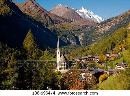 Heiligenblut resort in high Alps Austria View Large Photo Image Picture - Heiligenblut resort in high Alps Austria. Fotosearch