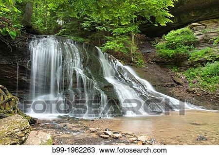 HELLS HOLLOW WATERFALL HELLS RUN SLIPPERY ROCK CREEK GORGE MCCONNELLS MILL STATE PARK, PENNSYLVANIA, USA. View Large Photo Image Stock Image - HELLS HOLLOW WATERFALL HELLS RUN SLIPPERY ROCK CREEK GORGE MCCONNELLS MILL STATE PARK, PENNSYLVANIA, USA.. Fotosearch